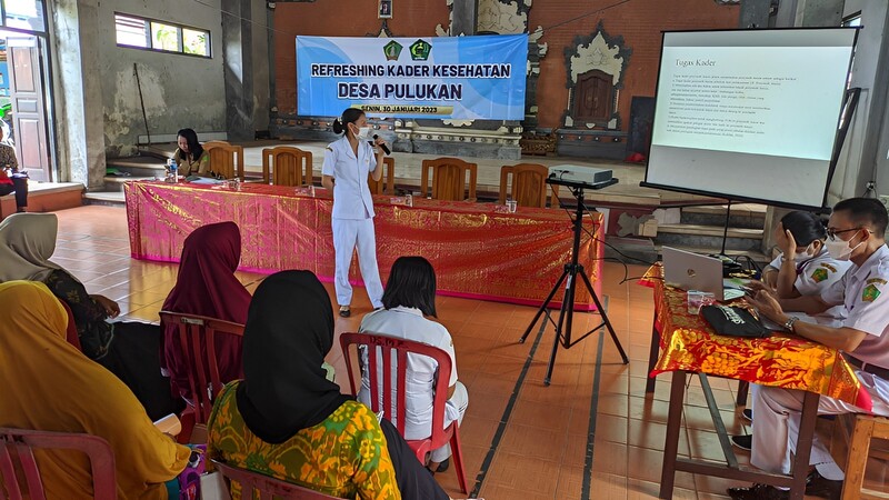 Refreshing Kader Kesehatan Desa Pulukan