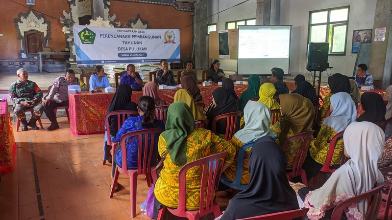 Musyawarah Desa Perencanaan Pembangunan Tahunan Desa Pulukan