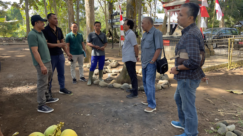 Kunjungan dari Badan Riset dan Inovasi Nasional (BRIN) di Agro Wisata Desa Pulukan