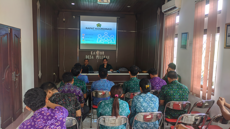 Rapat Koordinasi Menindaklanjuti Sosialisasi Dinas PMD Kabupaten Jembrana