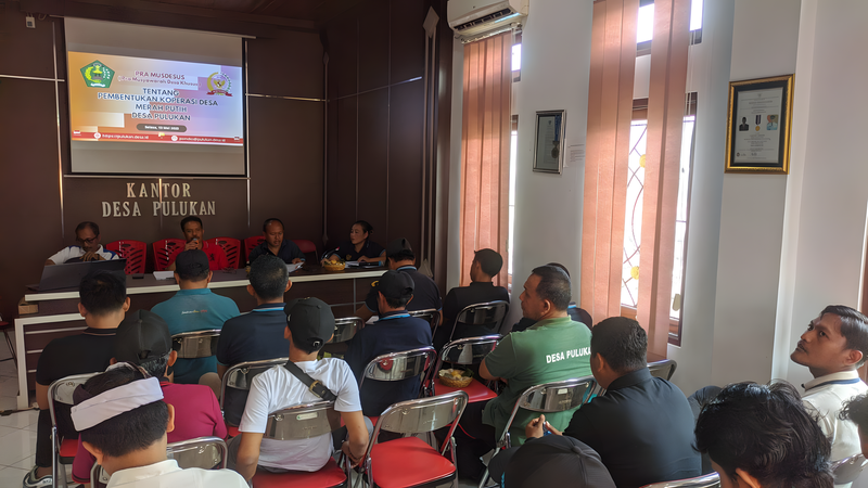 Pra Musdesus Pembentukan Koperasi Desa Merah Putih Pulukan
