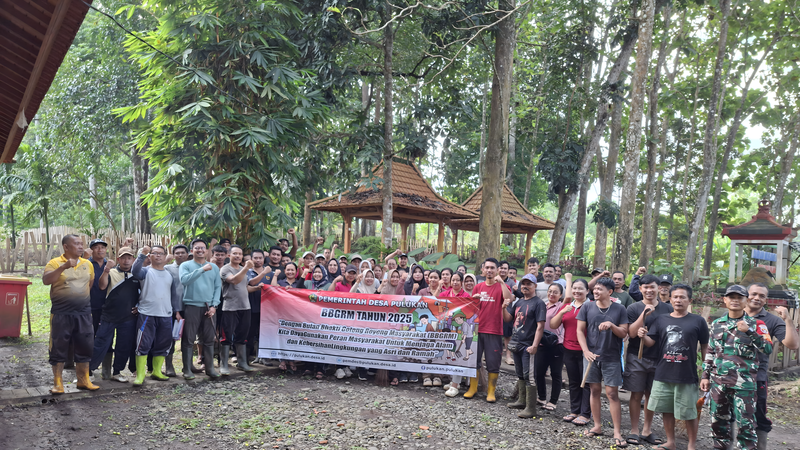 Desa Pulukan Gelar Kegiatan BBGRM Tahun 2025 di Agro Wisata