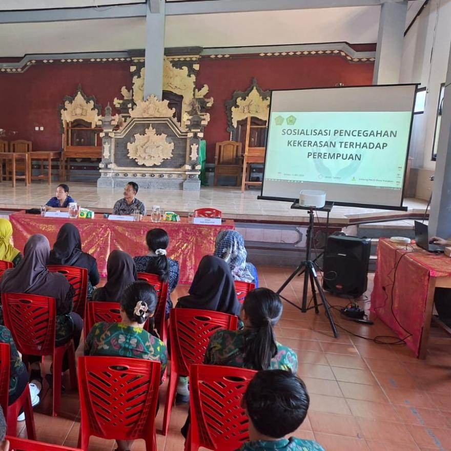 Sosialisasi Pencegahan Kekerasan Terhadap Perempuan Digelar di Desa