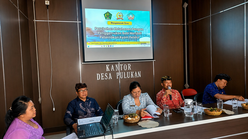 Musyawarah Desa Sepakati Perubahan Unit Usaha Ketahanan Pangan BUM Desa Tri Guna