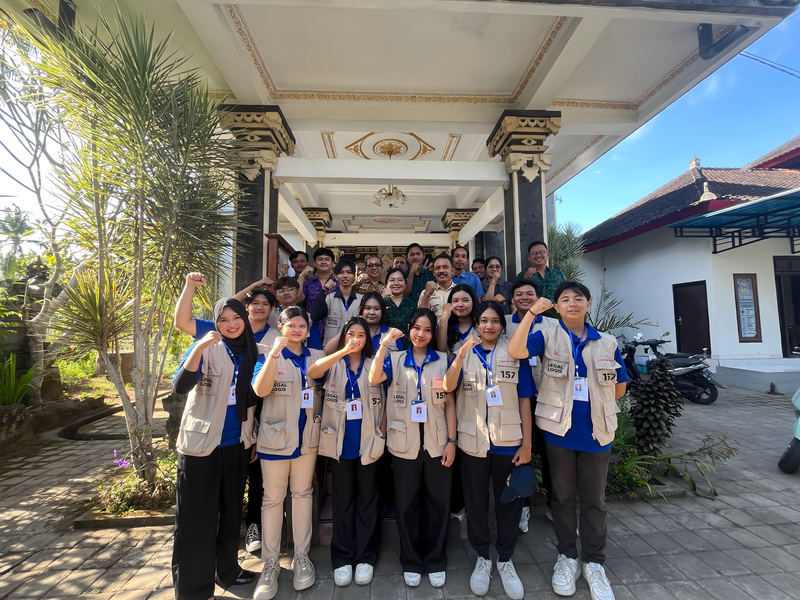 Desa Pulukan Terima Mahasiswa KKN LIK Universitas Udayana Tahun 2026